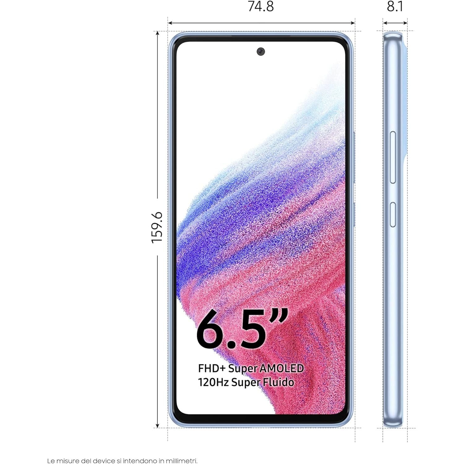 Buy Gadcet Dagenham,Samsung Galaxy A53 5G 128GB, 6GB RAM Dual Sim Awesome Blue - Unlocked - Gadcet UK | UK | London | Scotland | Wales| Near Me | Cheap | Pay In 3 | Unlocked Mobile Phones